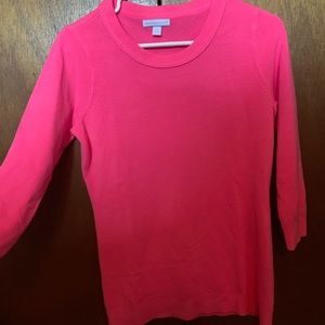 New York & Company pink sweater